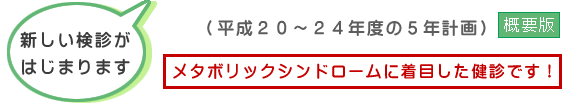  睦沢町国民健康保険 特定健康診査等実施計画1